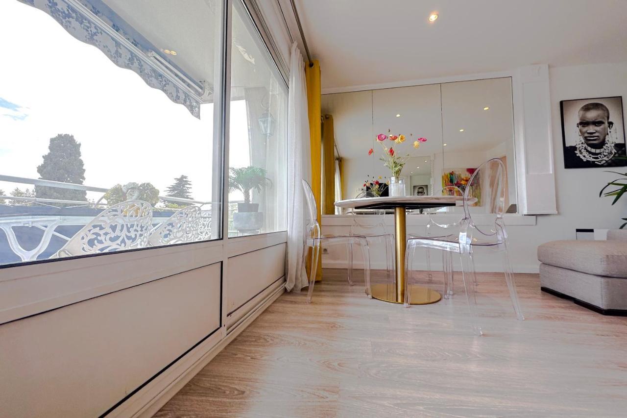 Marechal Juin - Charming 3 Room With Parking Near The Sea カンヌ エクステリア 写真